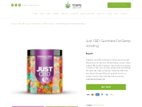 Just CBD Gummies For Sleep 1000mg | TOPS CBD Shop