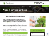 Arborist Canberra | Tree Services | Tree Care Professionals