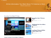 TV Antenna | TopTvAntenna