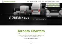 Toronto Charters Bus Rentals - Book a Bus 1-888-786-7906