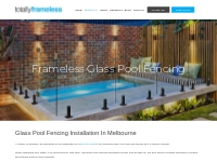 Frameless Glass Pool Fencing Installation Melbourne | Totally Frameles