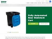 Fully Automated Bear Resistant Cart | Toter LLC