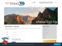 Newsletter Signup | Tour Texas