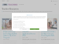 Teacher Resources Archives | TPR Teaching