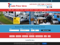 Trade Price Vans Ltd | Van Traders   Dealers in Essex