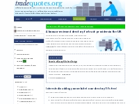 A trades directory - find trade providers local to you