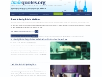 tradequotes.org: trade Related Articles