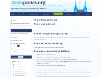 tradequotes.org FAQ
