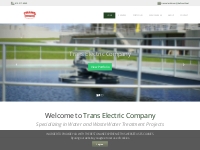 Trans Electric Company | Electric work for sewer plants, waste water p