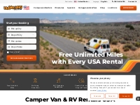 Camper Van   RV Rentals - Travellers Autobarn USA