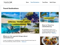 Travel Destinations - Travel N Talk