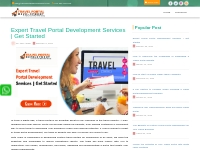  Expert Travel Portal Development Services | Get Started