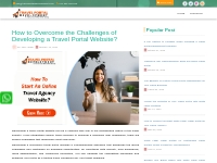  How to Overcome the Challenges of Developing a Travel Portal Website