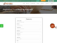 Registration Travel Portal Development | White Label Travel Portal Dev