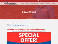 Financing - Tricity Air Conditioning Co