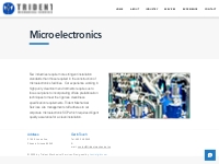 Microelectronics | Trident Mechanical