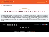 Our Refund And Cancellation Policy