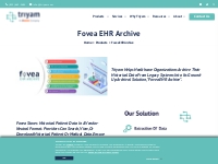 Fovea EHR Archive | Best in KLAS Winner in Data Archiving | Triyam