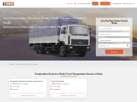 Transportation Services in Noida,Truck Transportation Services in Noid