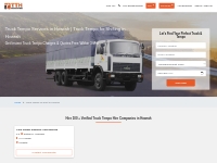 Truck Tempo on Rent Howrah , Online Truck  Booking in Howrah , Truck T