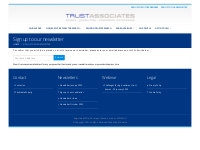 Sign up to our newsletter - Trust Associates