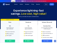 Pricing   Service Fees | Bitcoin Transaction Fee - Speed