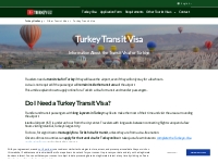 Turkey Transit Visa | TurkeyVisaEasy
