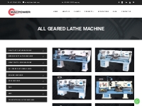 All Geared Lathe Machine Series - Macpower Ind.