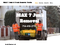 MAX 7 Junk & Trash Removal Tustin - Junk Removal Professionals in Tust