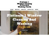 Platinum 1 Window Cleaning & Pressure Washing Tustin - Window Cleaning