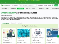 Best Cyber Security Certification Courses Online [2024] | Tutorialspoi