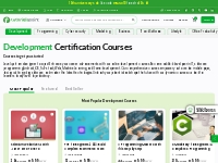 Best Development Certification Courses Online [2024] | Tutorialspoint