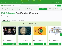 Best IT   Software Certification Courses Online [2024] | Tutorialspoin