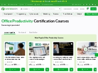 Best Office Productivity Certification Courses Online [2024] | Tutoria