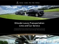 Orlando Luxury Transportation: Limo  Service and Car Service