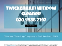 Window Cleaning Company | Window Cleaning | Twickenham ENG