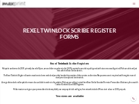 Rexel Scribe (Formally Twinlock Scribe)