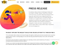Online Press Release Services | PR Agency in Delhi - India