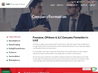 Company Formation - UAE Freezone Setup
