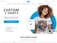 Custom T-Shirts - Design Your Own T Shirts at UberPrints
