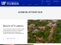 Administration | University of Florida