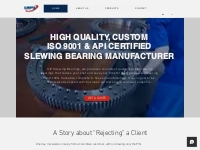 UIPI Slewing Bearings, Customized API Certified Manufacturer |  Califo
