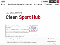 UKAD eLearning | UK Anti-Doping