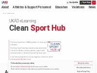 UKAD eLearning | UK Anti-Doping