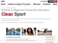 School, College and University Education | UK Anti-Doping