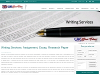 Assignment Writing Services – UK Essay Writers Help