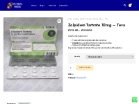 Buy Zolpidem Online UK - Zolpidem 10 mg Tablet Buy Online - UK Heal Me