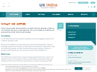 What we offer - UK India Business Council