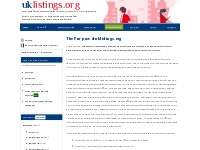 The purpose of uklistings.org