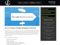 How To Setup A Google Shopping Campaign